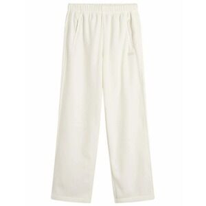 SKIMS Women Fleece Lounge Cargo Pants Ecru Off White Straight Leg Sweatpants